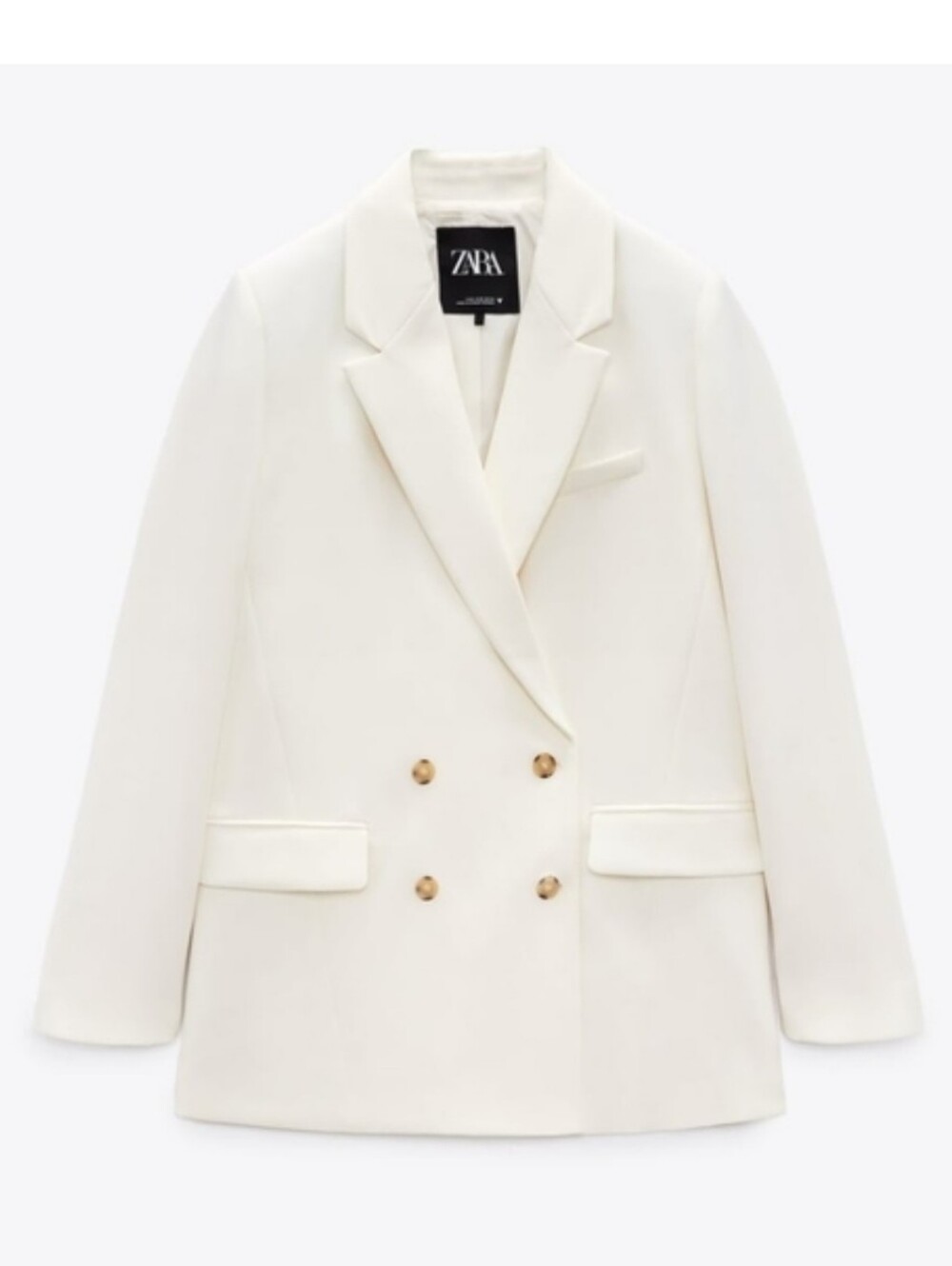 Zara Straight Cut Oversized Blazer NWT Size XS - Picture 16 of 17